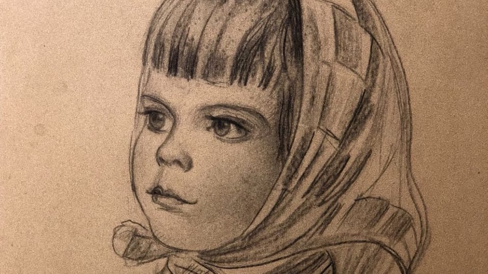 рисунок Людмилы Кузнецовой-Бурлюк, фото: Евгений Деменок рисунок Людмилы Кузнецовой-Бурлюк, фото: Евгений Деменок