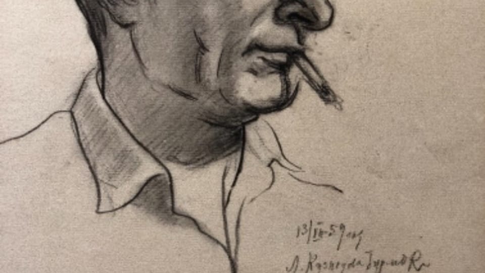 рисунок Людмилы Кузнецовой-Бурлюк, фото: Евгений Деменок рисунок Людмилы Кузнецовой-Бурлюк, фото: Евгений Деменок