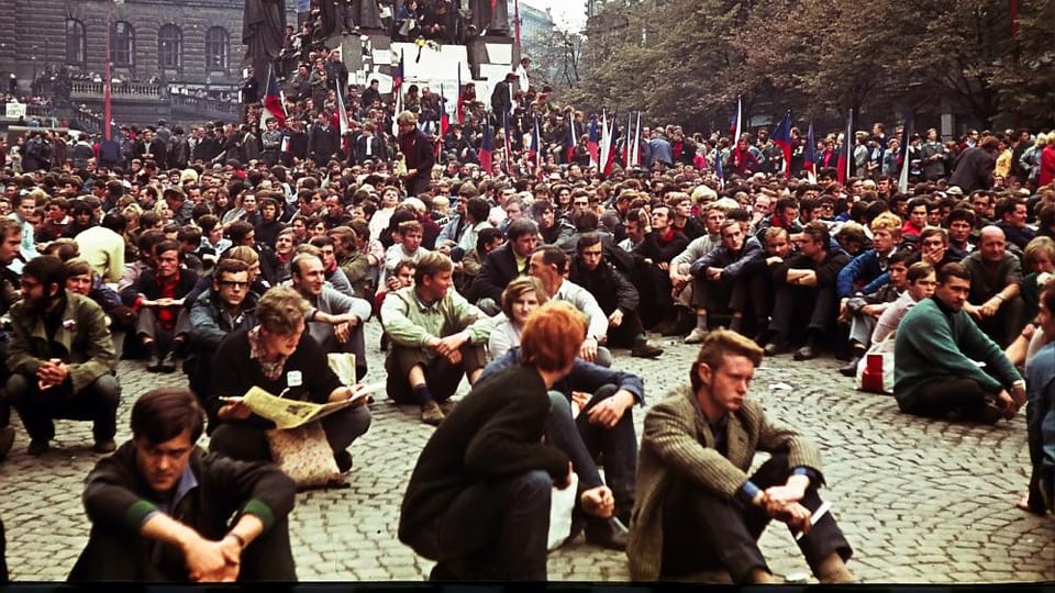 Прага,  август 1968,  Фото: Лешек Савицки