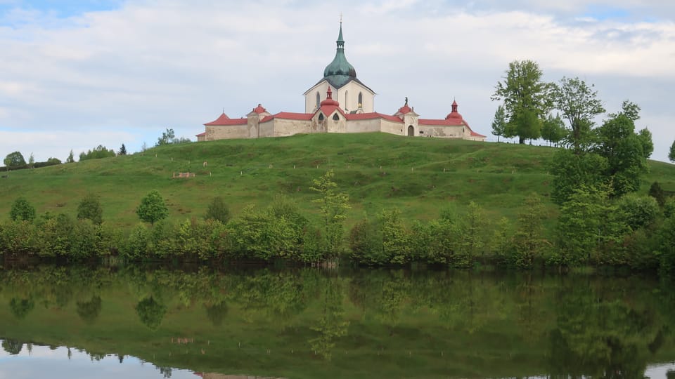 Зелена гора - паломнический костел св. Иоанна Непомуцкого | Фото: Martina Schneibergová,  Radio Prague International