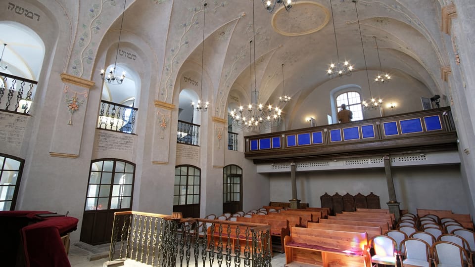 Синагога в Колине, фото: Jaromír Novotný, ČRo Синагога в Колине, фото: Jaromír Novotný, ČRo