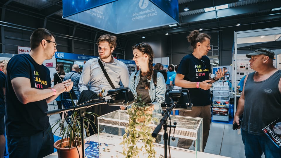 Фото: Veletrh vědy Akademie věd ČR Фото: Veletrh vědy Akademie věd ČR
