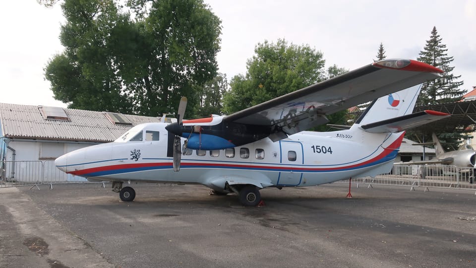 Let L-410 Turbolet | Фото: Štěpánka Budková, Radio Prague International Let L-410 Turbolet | Фото: Štěpánka Budková, Radio Prague International