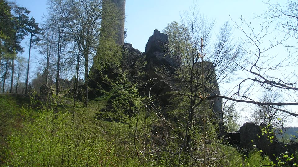 Развалины замка Фридштейн,  фото: Магдалена Кашубова