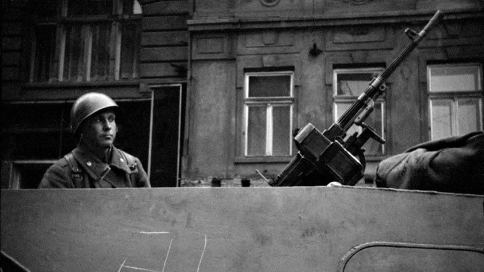 Фотография Яромира Чейки, фото: выставка Sovětská invaze - srpen 1968 Фотография Яромира Чейки, фото: выставка Sovětská invaze - srpen 1968