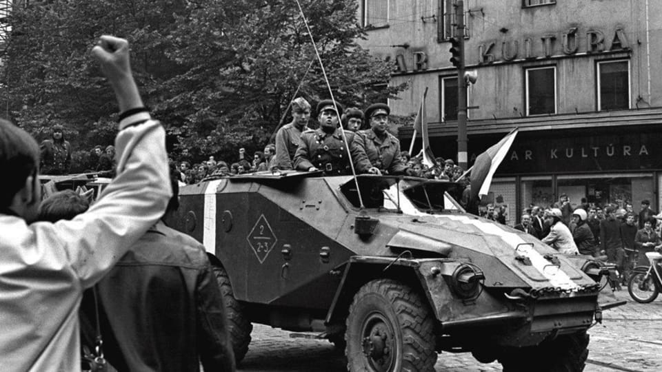 Фотография Есефа Гника, фото: выставка Sovětská invaze - srpen 1968 Фотография Есефа Гника, фото: выставка Sovětská invaze - srpen 1968
