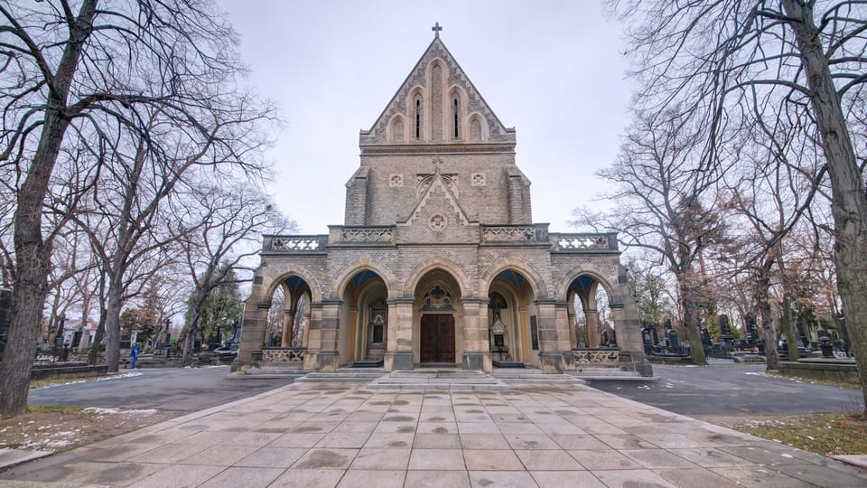 Часовня св. Вацлава на Виноградском кладбище,  фото: Томаш Сысел