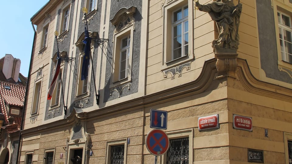 Здание Лужицкой семинарии (Фото: Кристина Макова, Чешское радио - Радио Прага) Здание Лужицкой семинарии (Фото: Кристина Макова, Чешское радио - Радио Прага)