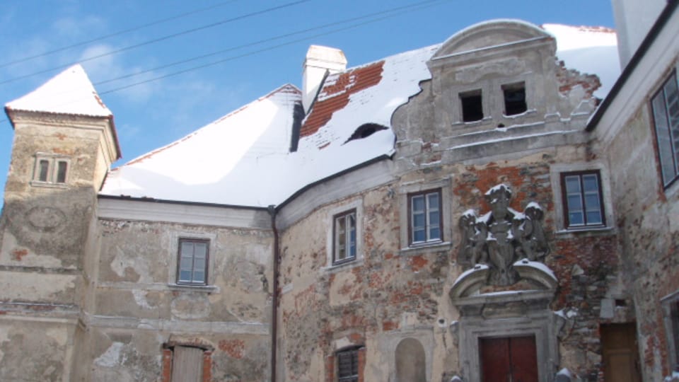 Замок Побъежовице в наши дни, Фото: Катерина Айзпурвит, Чешское радио - Радио Прага Замок Побъежовице в наши дни, Фото: Катерина Айзпурвит, Чешское радио - Радио Прага