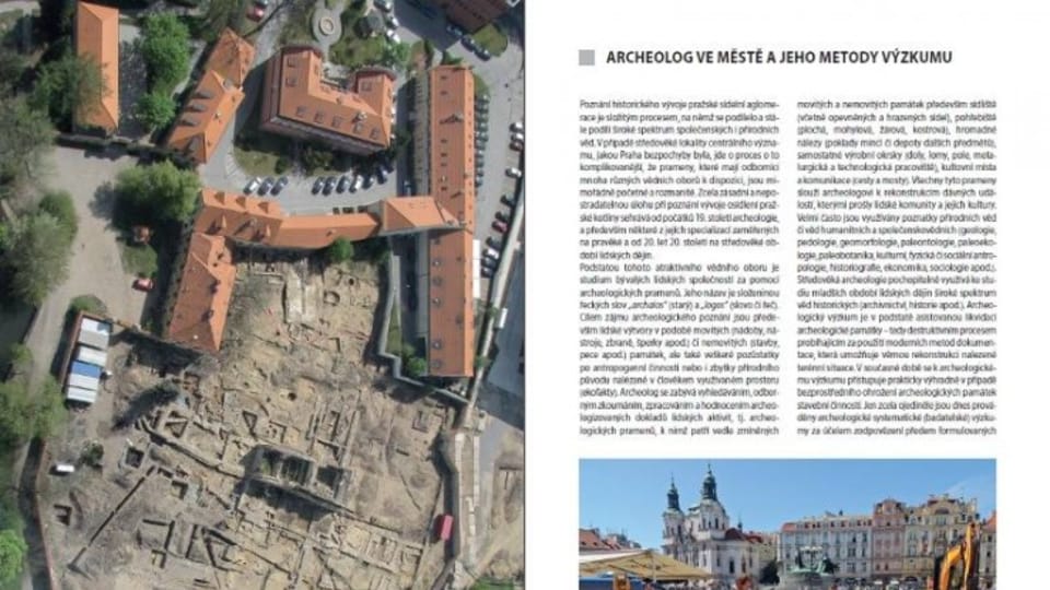 «Пражский археологический путеводитель», фото: Институт национального наследия в Праге «Пражский археологический путеводитель», фото: Институт национального наследия в Праге
