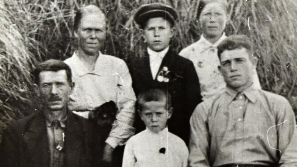 Členové rodiny Jirsákovy na dobové fotografii,  repro foto: Tomáš Vlach,  Český rozhlas