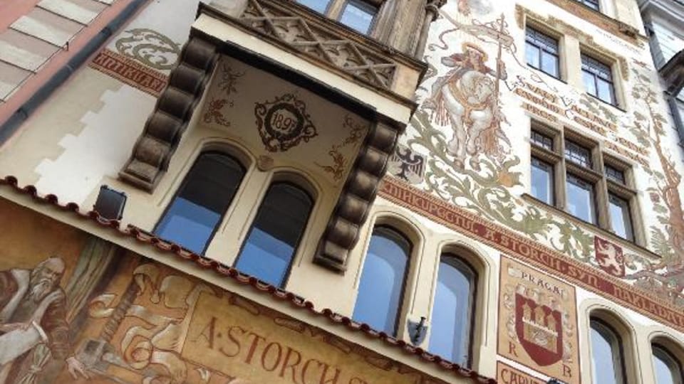 Дом издателя Шторха, где Кафка работал помощником адвоката, фото: Олег Фетисов Дом издателя Шторха, где Кафка работал помощником адвоката, фото: Олег Фетисов
