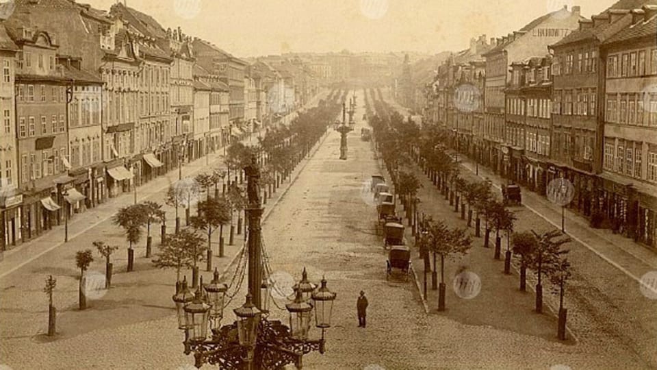 Вацлавская площадь в 1885 году, фото: Архив Музея города Праги Вацлавская площадь в 1885 году, фото: Архив Музея города Праги