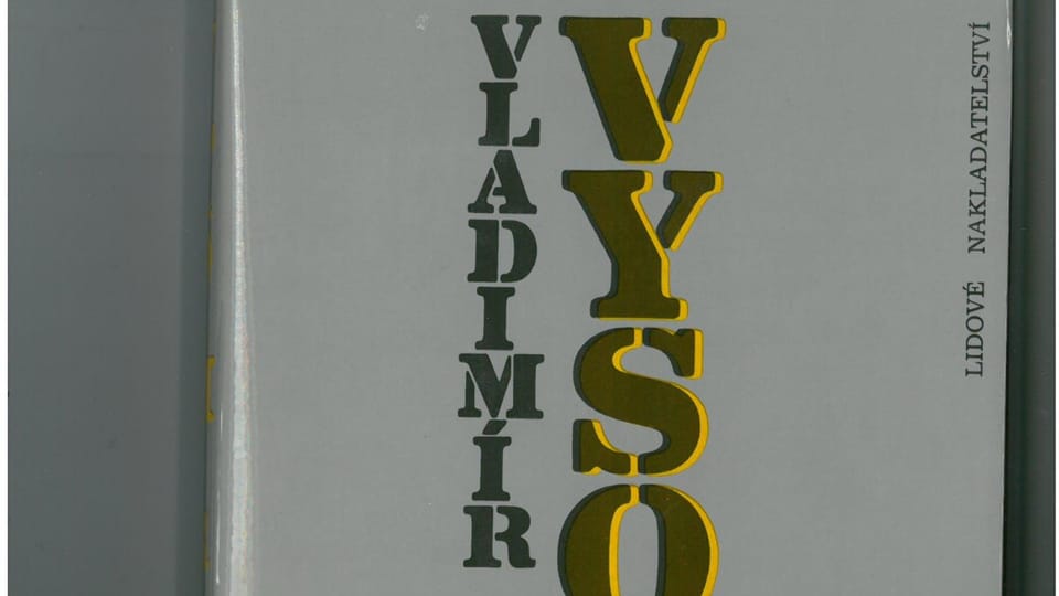 Владимир Высоцкий,  перевод Яны Моравцовой,  издательство Lidové noviny в 1988 году