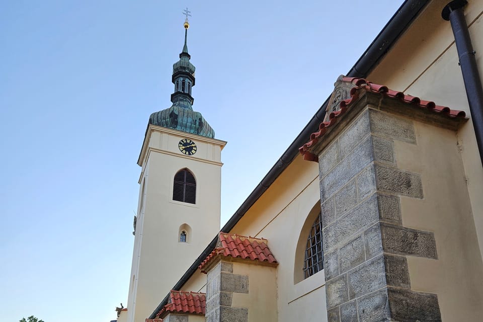 Базилика святого Вацлава в Старой Болеслави | Фото: Štěpánka Budková, Radio Prague International Базилика святого Вацлава в Старой Болеслави | Фото: Štěpánka Budková, Radio Prague International