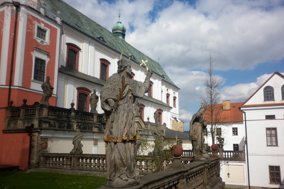 Броумовский монастырь | Фото: Zdeňka Kuchyňová, Radio Prague International Броумовский монастырь | Фото: Zdeňka Kuchyňová, Radio Prague International