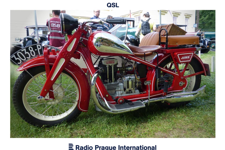 Мотоцикл Jawa 350 SV – довоенная модель мотоцикла одной из самых успешных чехословацких марок,  производился с 1934 года. Фото: Radio Prague International