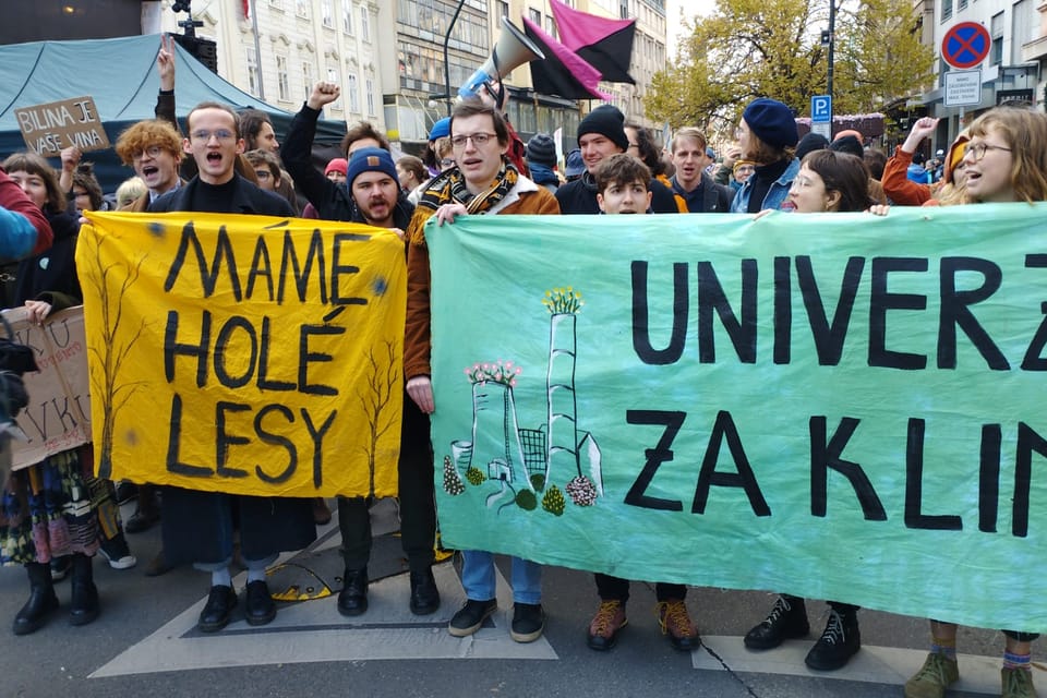17 ноября 2023 года на улицах Праги | Фото: Igor Budykin, Radio Prague International 17 ноября 2023 года на улицах Праги | Фото: Igor Budykin, Radio Prague International