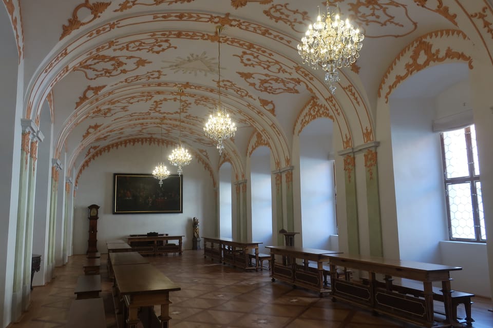 Монастырь в Кладрубах | Фото: Martina Schneibergová, Radio Prague International Монастырь в Кладрубах | Фото: Martina Schneibergová, Radio Prague International
