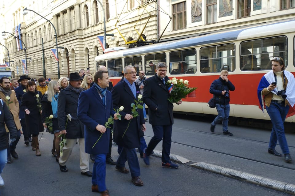 17 ноября 2023 года на улицах Праги | Фото: Igor Budykin, Radio Prague International 17 ноября 2023 года на улицах Праги | Фото: Igor Budykin, Radio Prague International